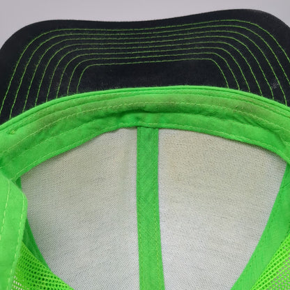 Pacific Headwear Trucker Hat Black Green One Size Welding Services Snapback Hat