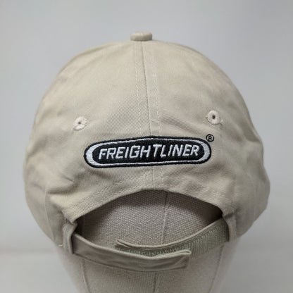 Empire Truck Sales Freightliner Strapback Hat Tan One Size Embroidered