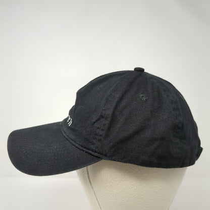 Eleven Slideback Hat Black One Size Solid Embroidered Port & Company