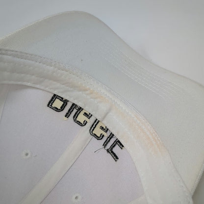 Lids Baseball Cap White One Size Biggie Embroidered Strapback Hat Acrylic Blend