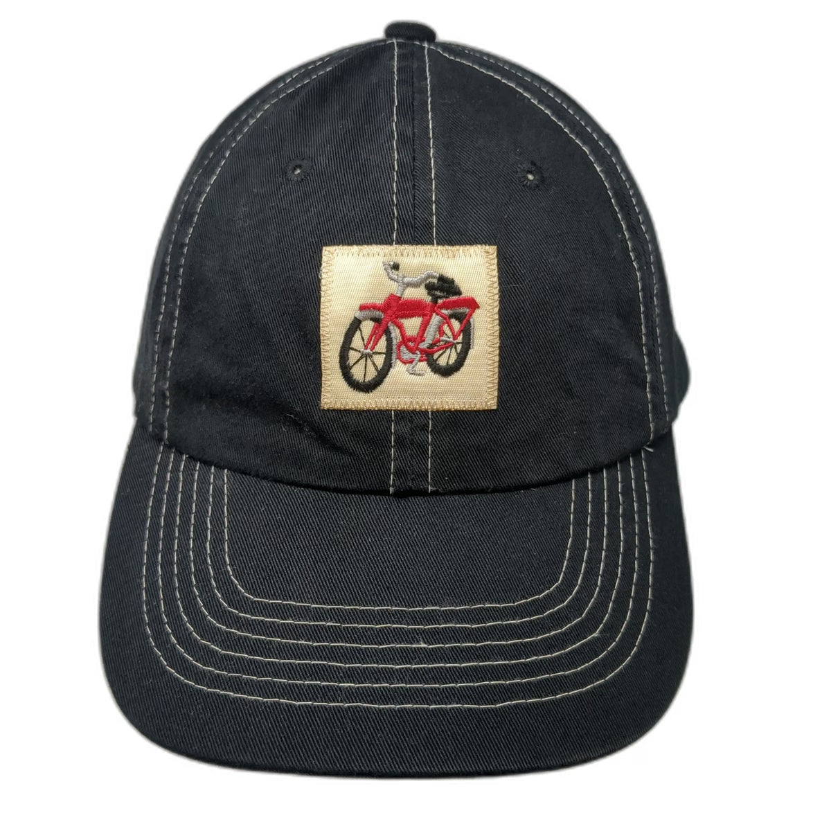 Jones & Mitchell New Belgium Brewing Bicycle Black Baseball Cap One Size Hat