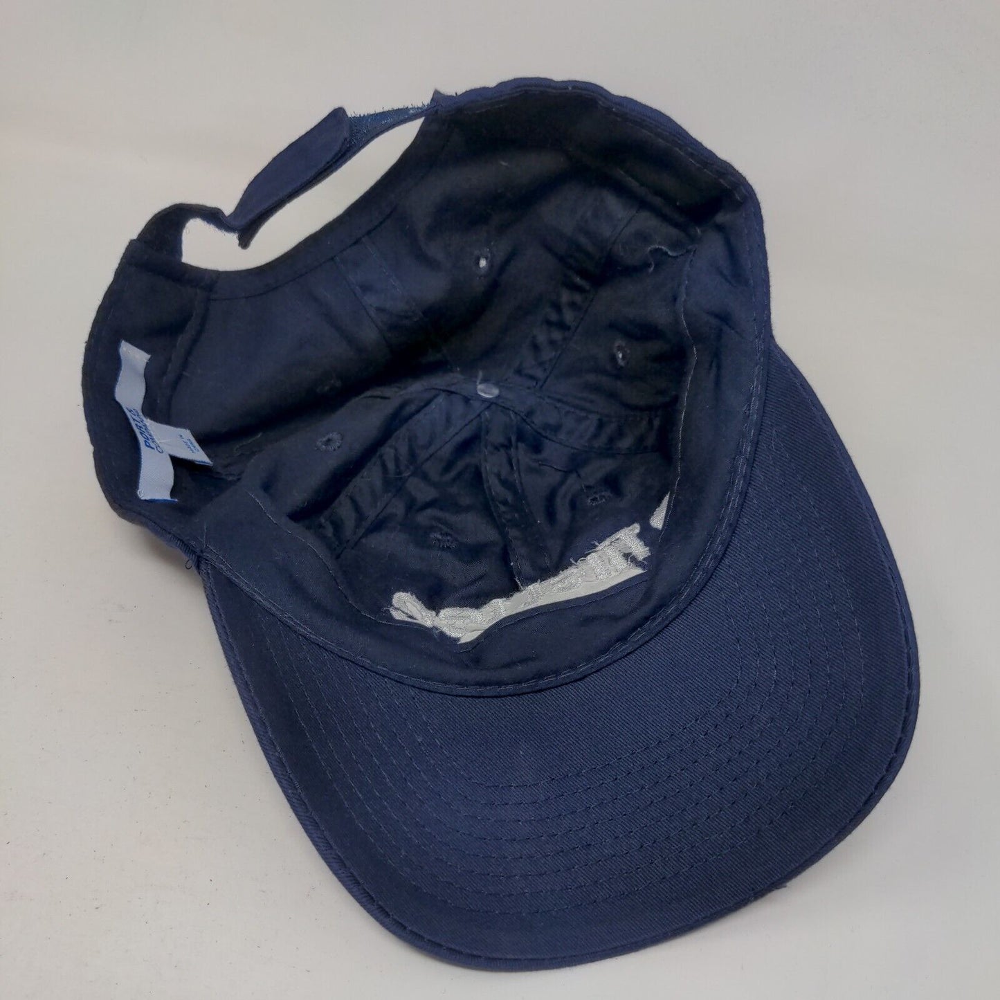 First Tee Sarasota/Manatee Strapback Hat Blue One Size Embroidered