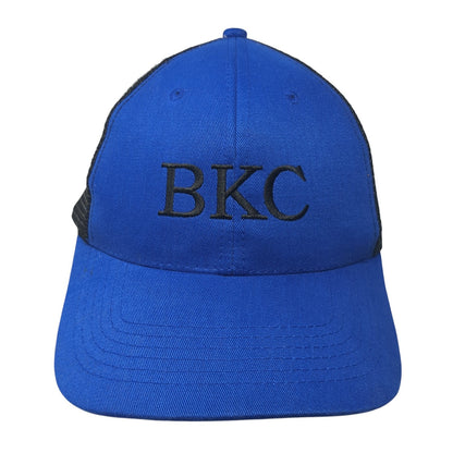 BKC Strapback Hat Blue One Size Mesh Back Adjustable Colorblock Outdoor