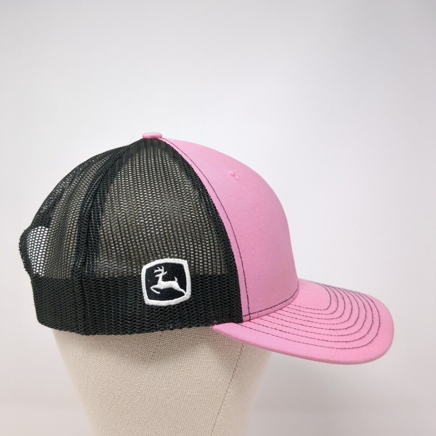 Coastline Equipment Snapback Trucker Hat Pink OS Adjustable Mesh Back Richardson