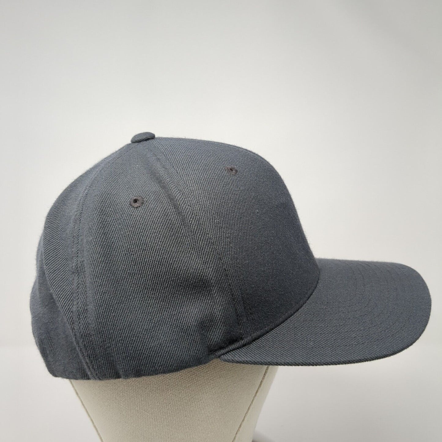Idaho 21 Snapback Hat Gray One Size Adjustable Embroidered Yupoong