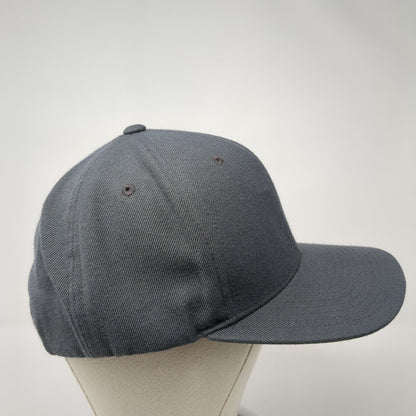 Idaho 21 Snapback Hat Gray One Size Adjustable Embroidered Yupoong