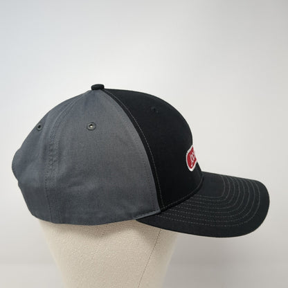Jacksons Snapback Hat Black One Size Adjustable Colorblock Richardson