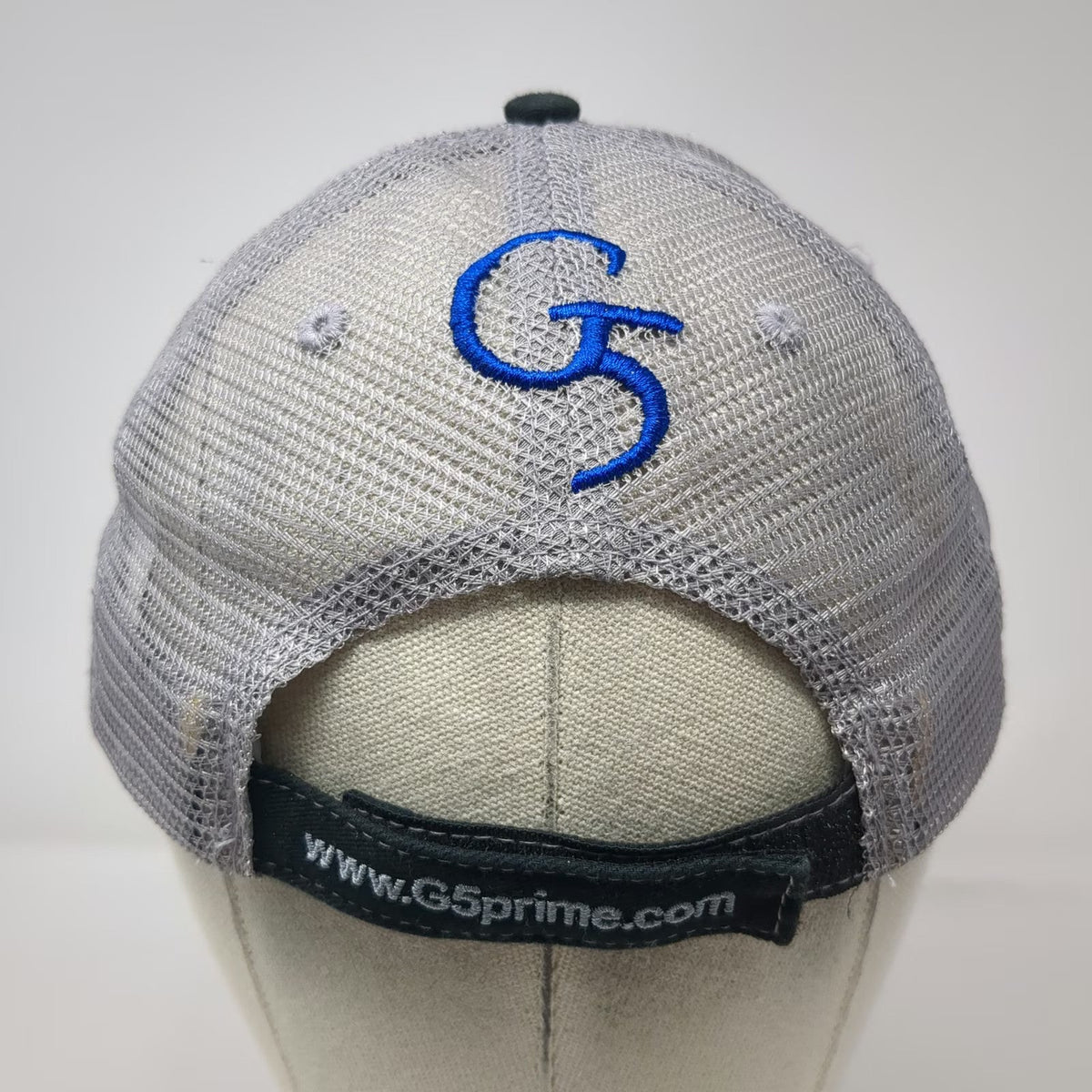 G5 Headwear Baseball Cap Black One Size Prime Archery Mesh Back Strapback Hat