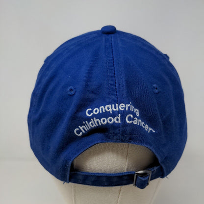 Fahrenheit Headwear Men's Slideback Hat Blue OSFM Embroidered Childhood Cancer