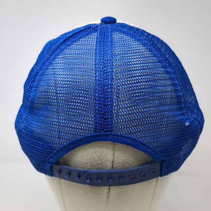 San Diego Zoo Wild Animal Park Blue OS Trucker Hat Snapback Mesh USA Vintage