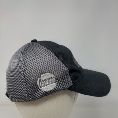 O'Reilly Auto Parts Strapback Mesh Back Hat Black One Size Embroidered