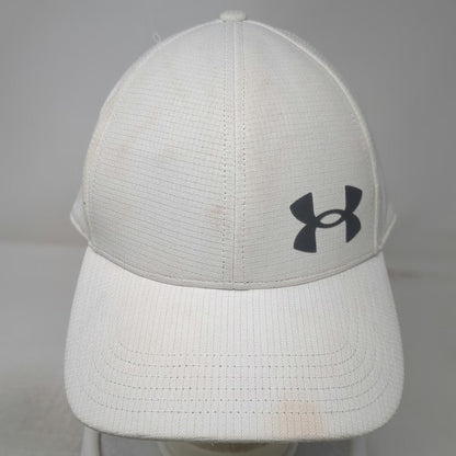 Under Armour Baseball Cap White XL Fitted Iso-Chill Armourvent Cooling Hat