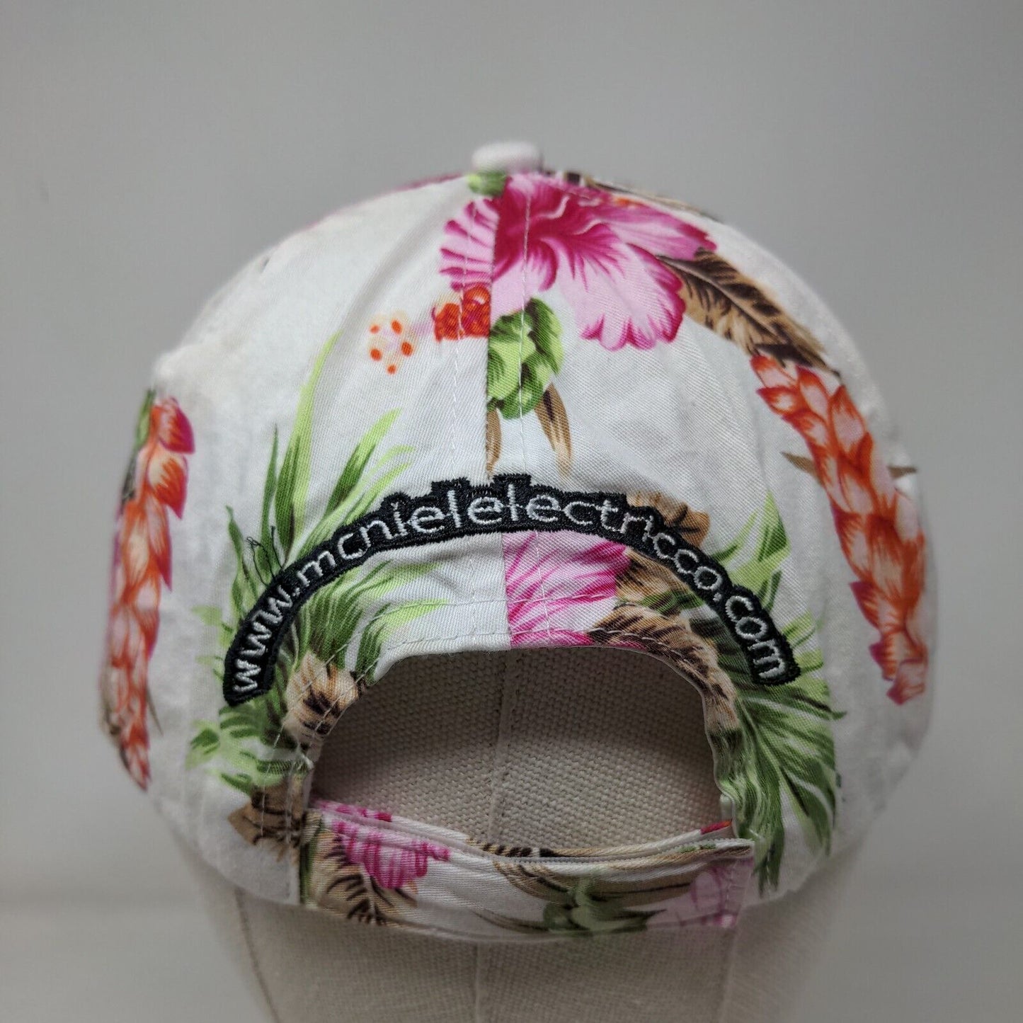 McNiel Electric Strapback Hat Multicolor OSFA Adjustable Embroidered Floral