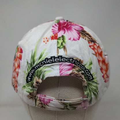 McNiel Electric Strapback Hat Multicolor OSFA Adjustable Embroidered Floral