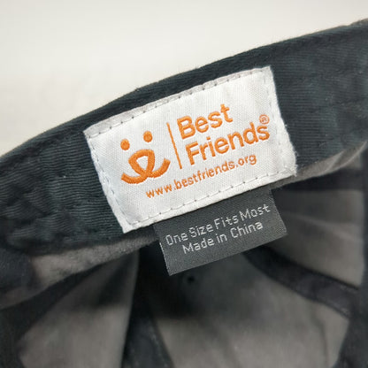 Best Friends Animal Society Gray Baseball Cap One Size Acid Wash Cotton Hat