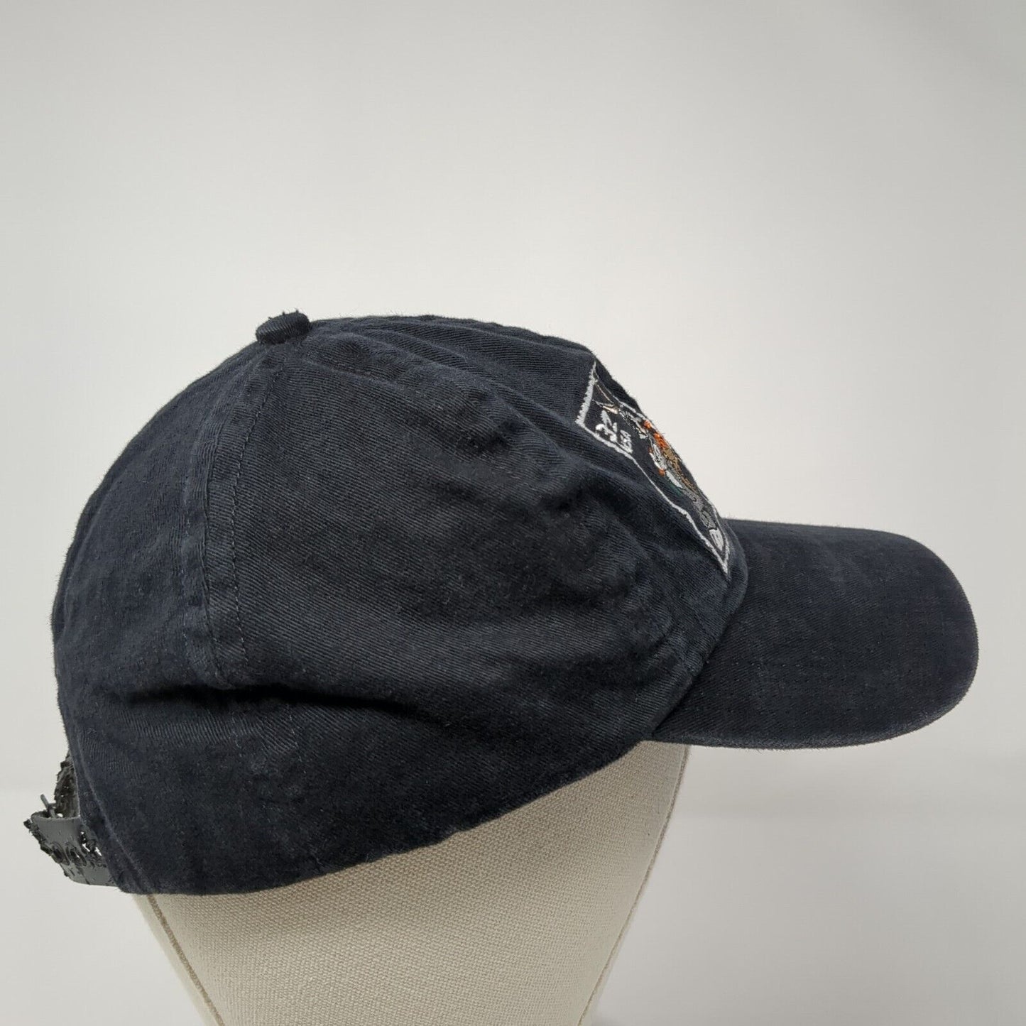 Bugs Bunny Taz Snapback Hat Black One Size Adjustable Looney Tunes