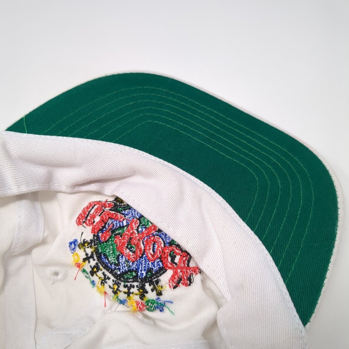 Save The Planet Phoenix Lil Rock Snapback Hat White OS Adjustable Hard Rock Cafe