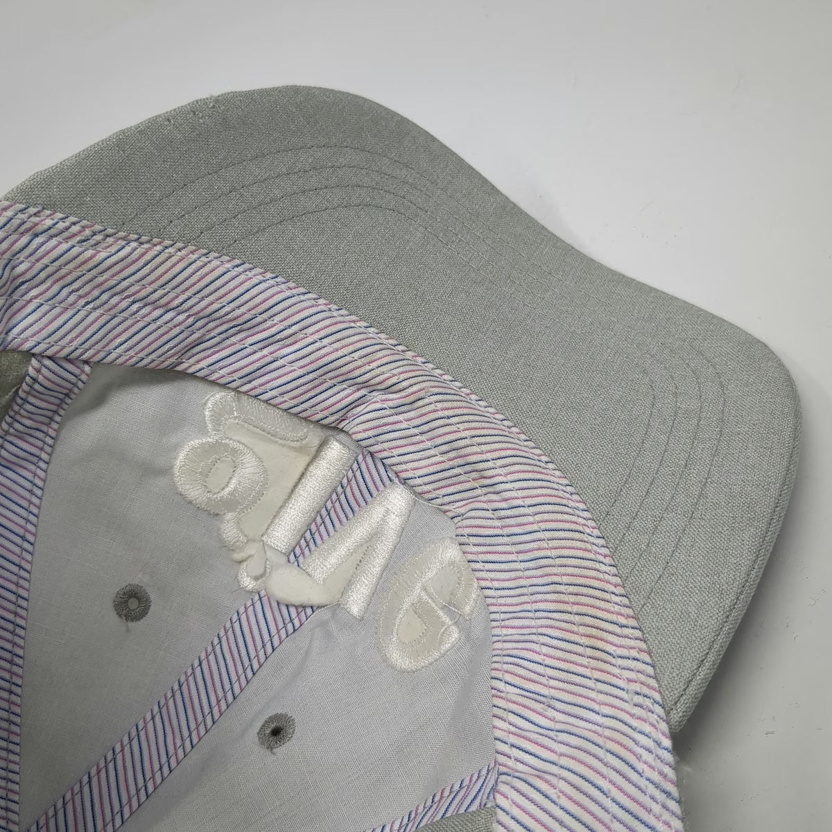 Imperial Baseball Cap Gray One Size Meijer LPGA Classic Simply Give Golf Hat