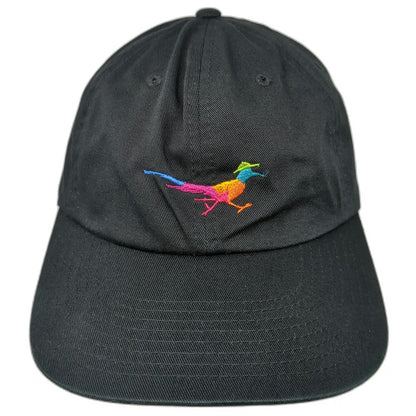 Richardson Baseball Cap Black One Size Multicolor Roadrunner Slideback Hat