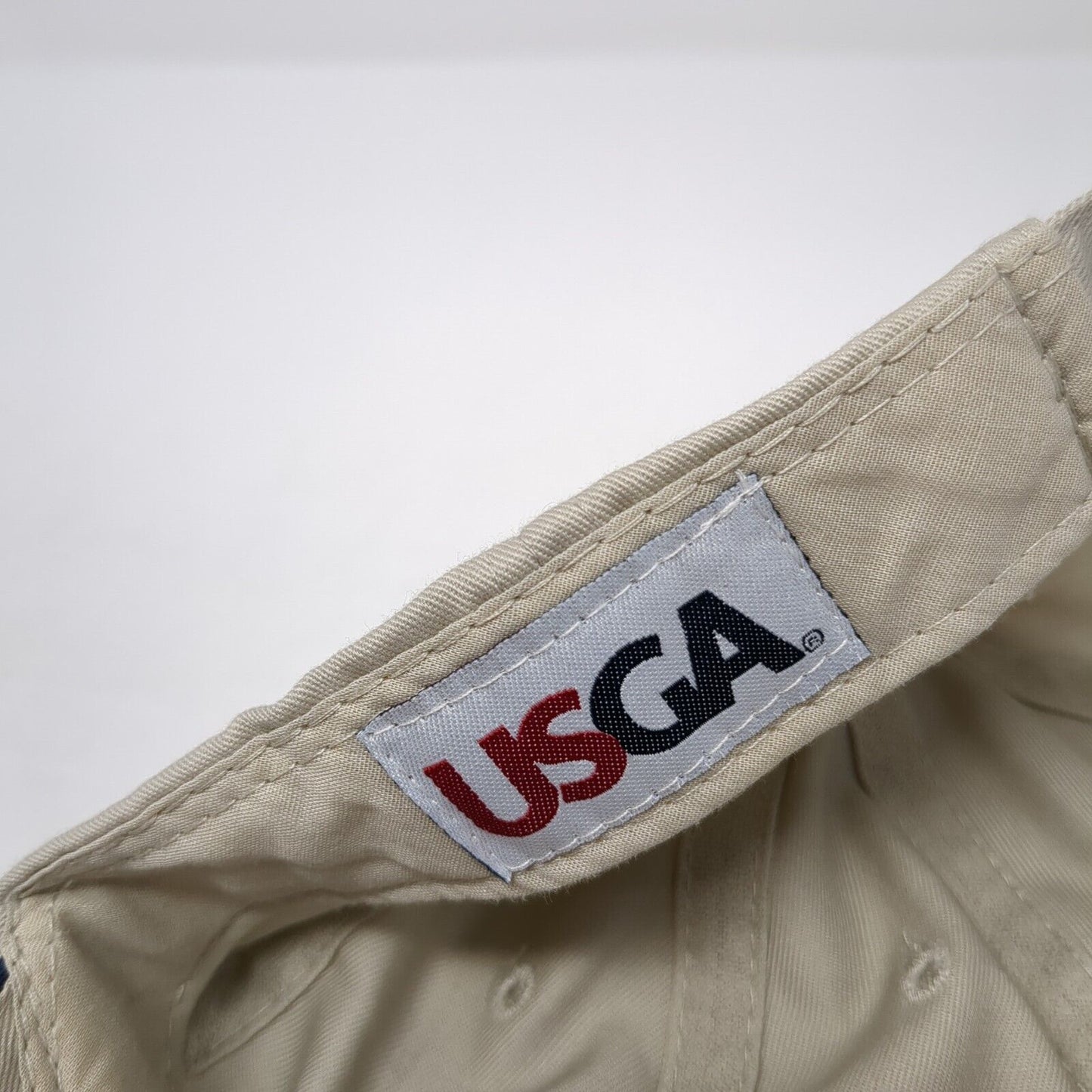U.S. Open 2012 The Olympic Club Slideback Hat Tan One Size USGA Member