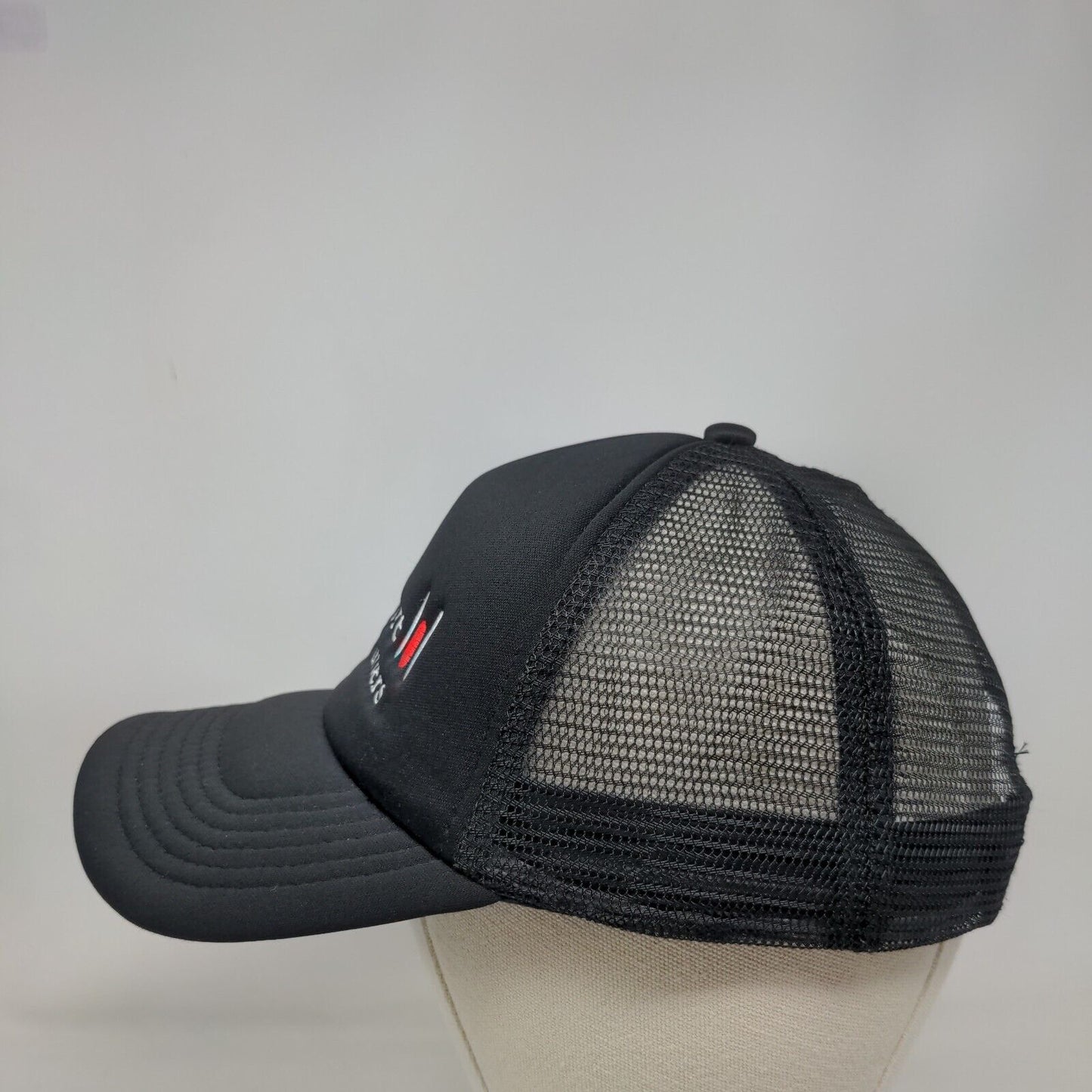 SeeMore Putters Snapback Trucker Hat Black OSFM Adjustable Mesh Back 5 Panel