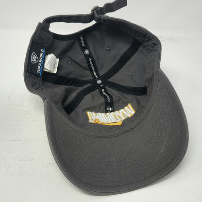 Top of the World Wyoming Cowboys NCAA Gray Gold White One Size Cap Adjustable