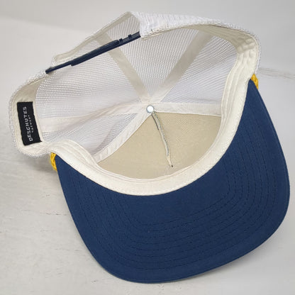 Deschutes Brewery Trucker Hat Blue One Size Rope Landscape Mesh Back Snapback