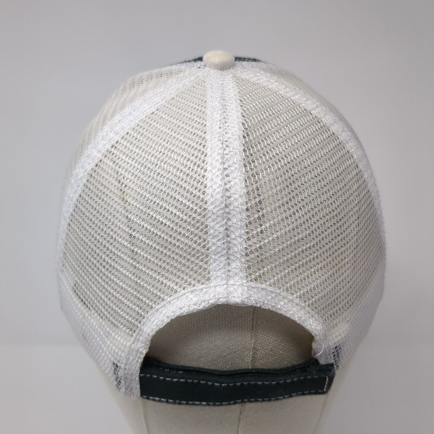 The Rock & Worship Roadshow Strapback Trucker Hat Black One Size Mesh Back