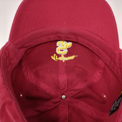 Team Trojan USC Trojans NCAA Red Youth Hat Slideback Cotton Embroidered Logo SC