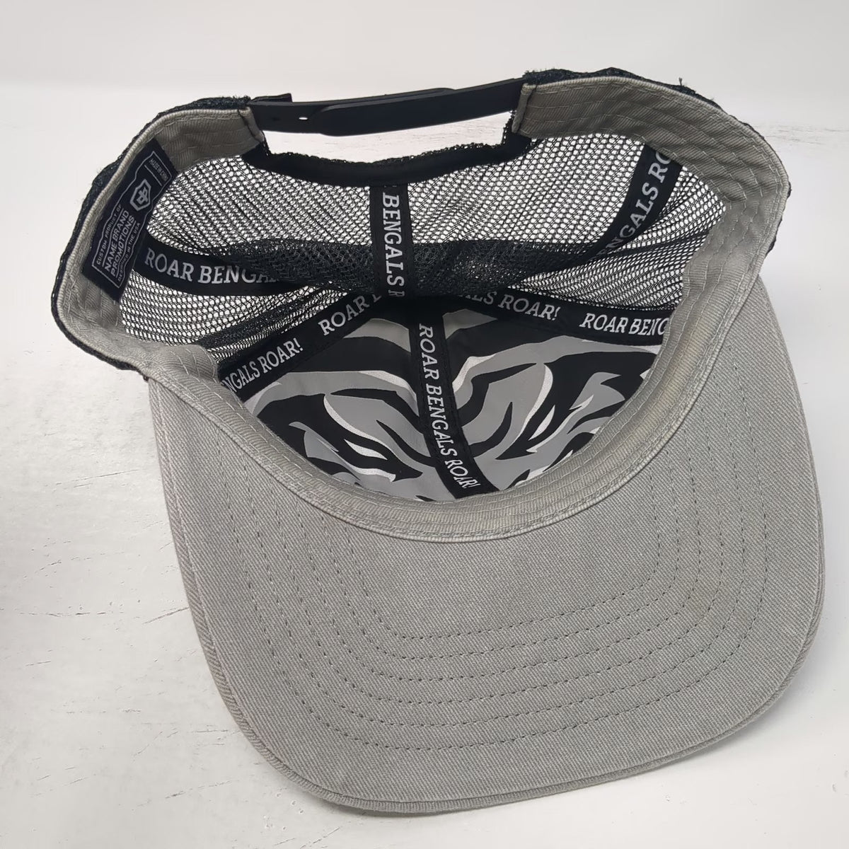 Idaho State Bengals NCAA Brand Promotions Trucker Hat Gray One Size Mesh Roar