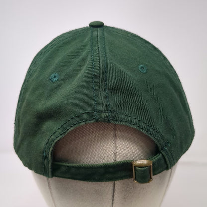Otto Baseball Cap Green One Size New Hampshire Embroidered Slideback Cotton Hat