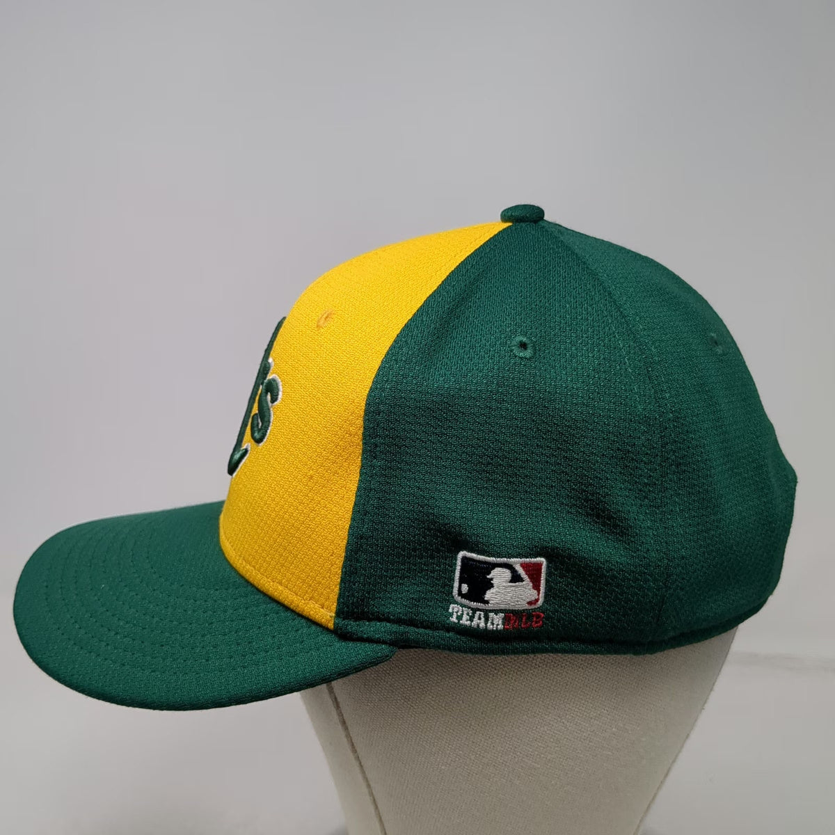 Oakland Athletics MLB OC Sports Baseball Cap Green Yellow One Size A's Logo Mesh