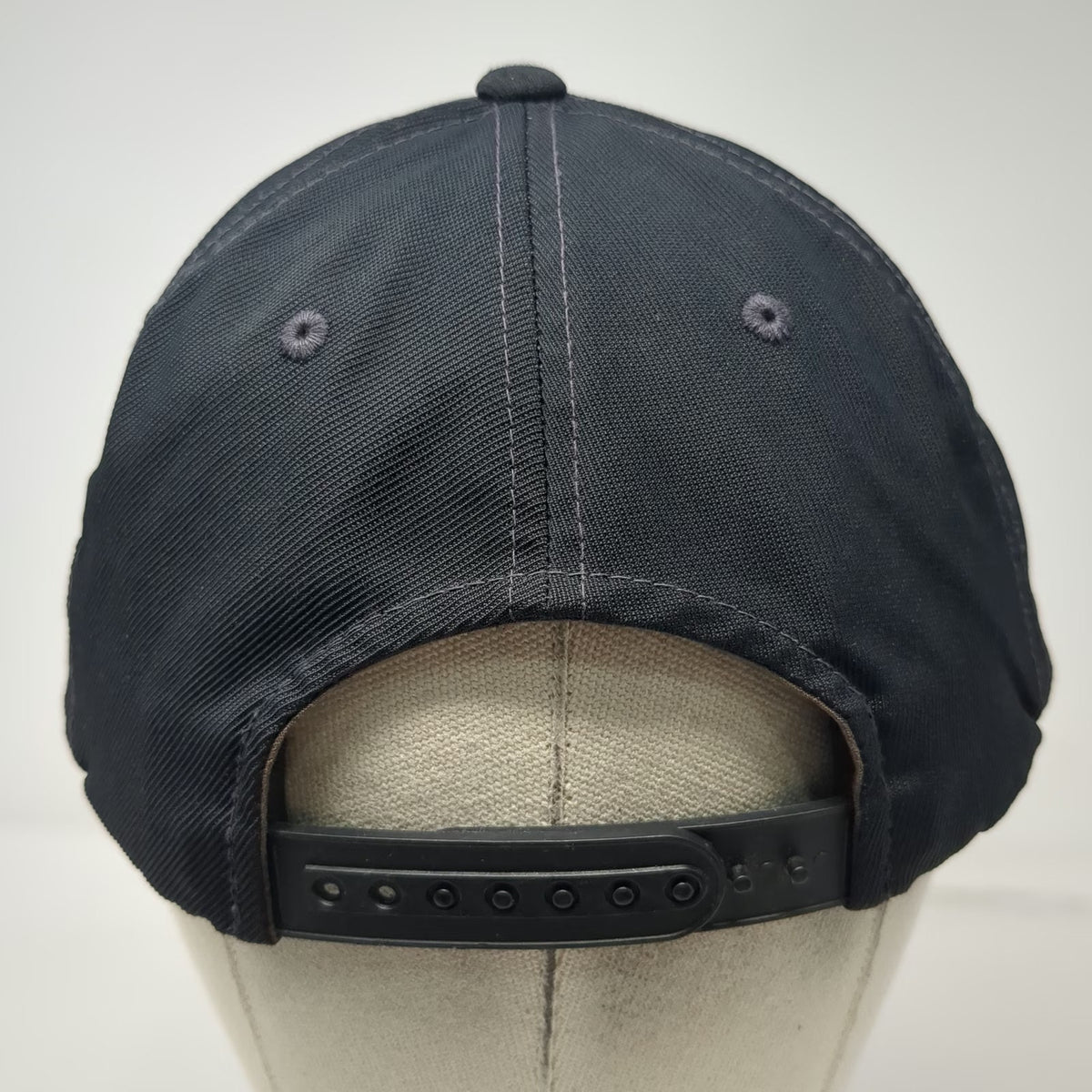 G/FORE Snapback Hat Black One Size Verde 3D Embroidery Golf Nylon Blend Tech