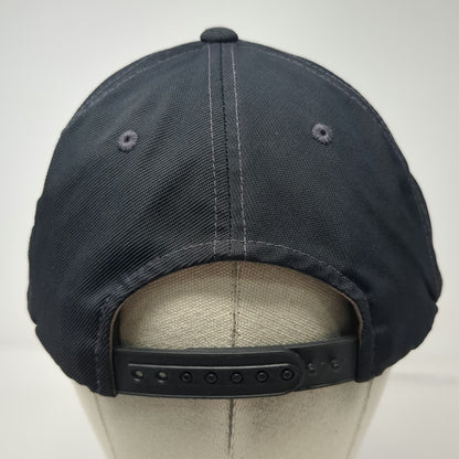 G/FORE Snapback Hat Black One Size Verde 3D Embroidery Golf Nylon Blend Tech