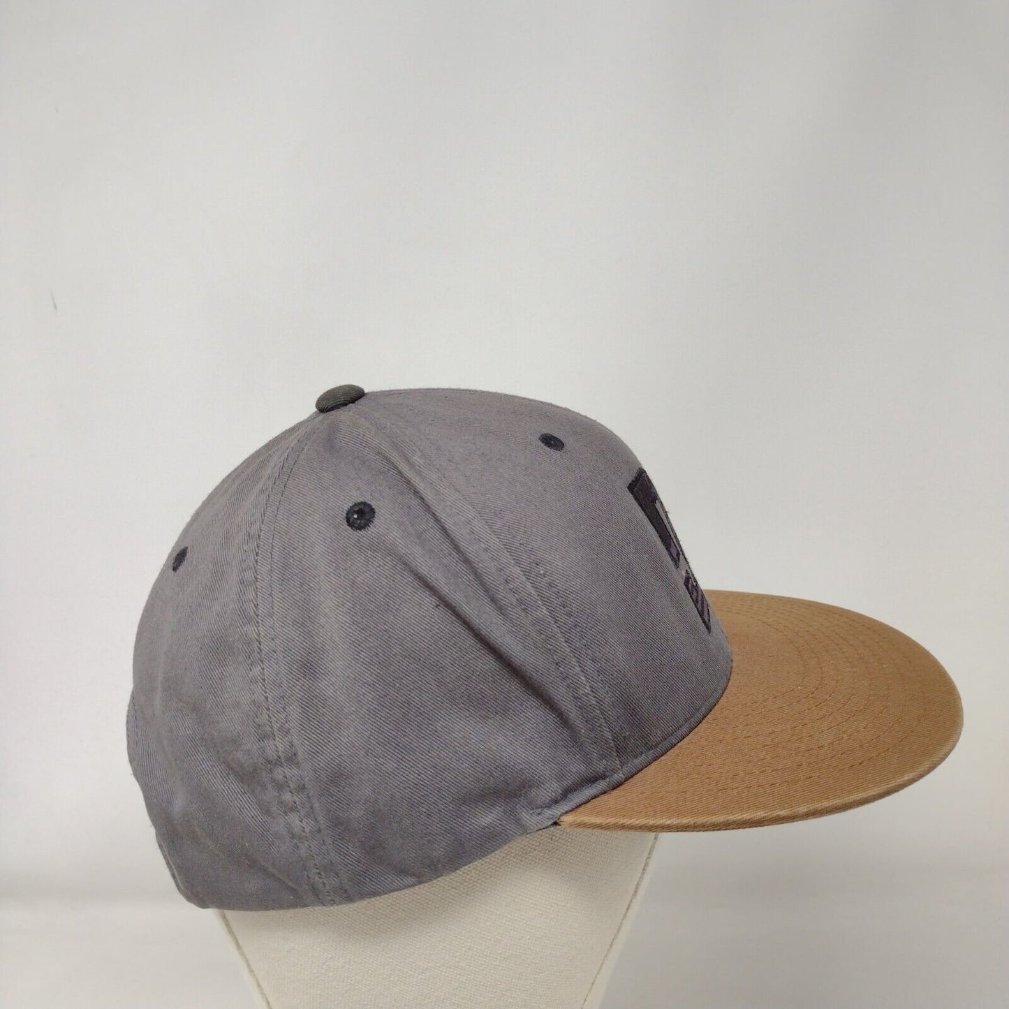 DC Snapback Hat Multicolor OSFM Adjustable Embroidered Vented Holes Cotton