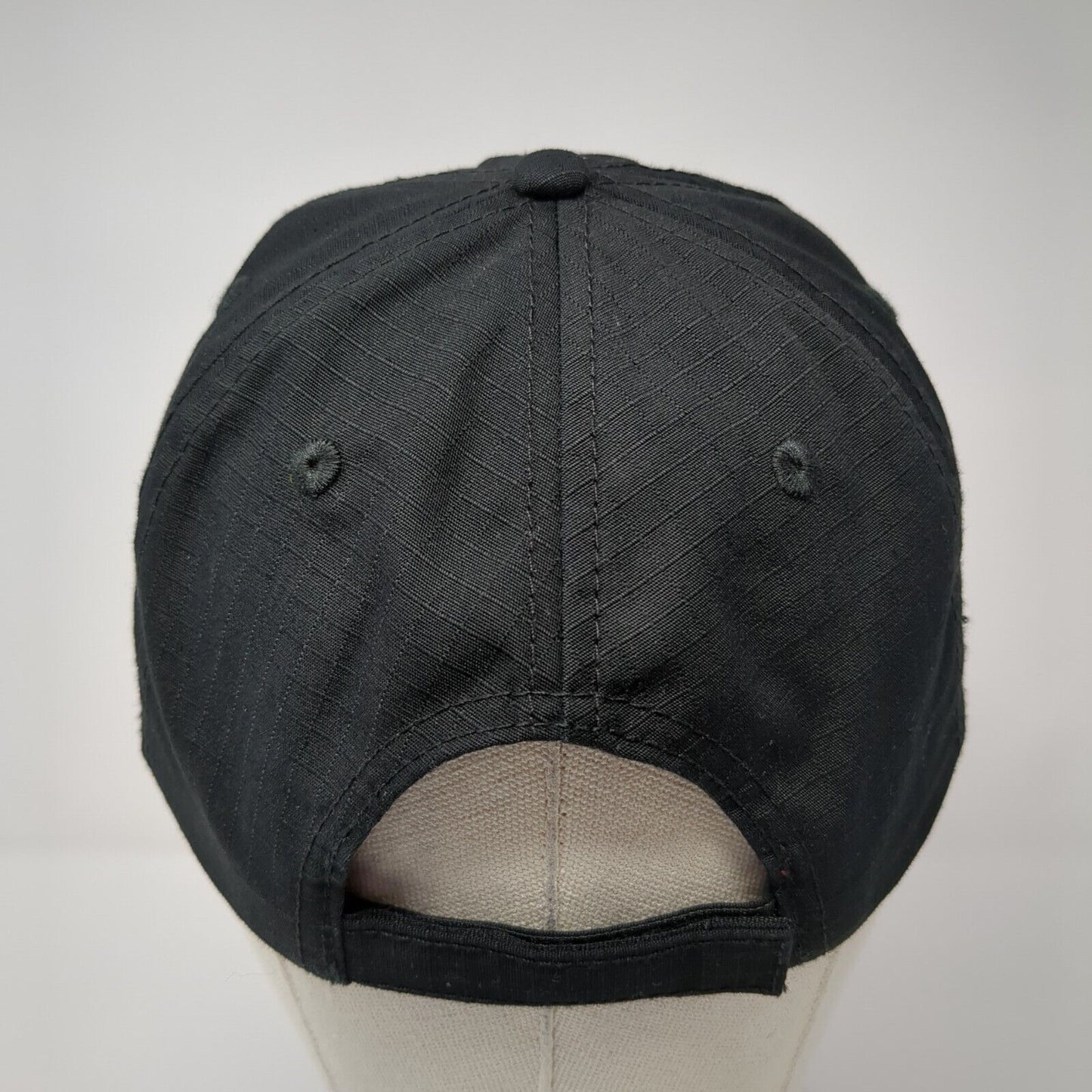The Idaho Outdoor Fieldhouse Strapback Hat Black One Size Embroidered