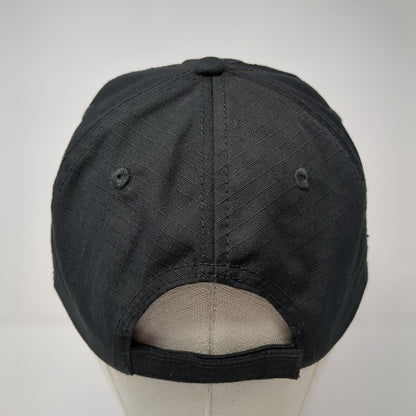 The Idaho Outdoor Fieldhouse Strapback Hat Black One Size Embroidered