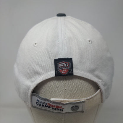 Nike Locker Room Men's Strapback Hat White OSFA 2010 Sugar Bowl Florida Gators