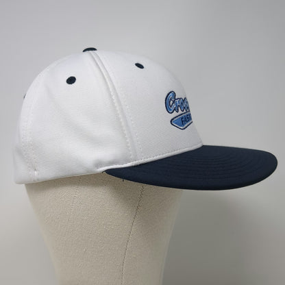 Richardson Baseball Cap White Blue M Fastpitch Flexfit Performance Team Hat