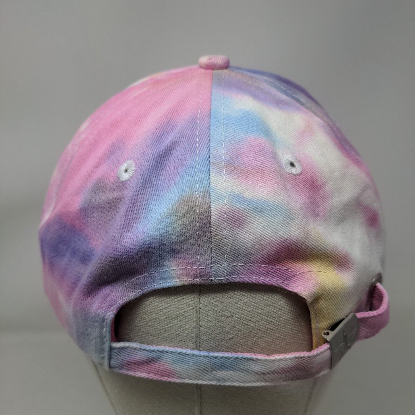 Jefree Star Slideback Hat Multicolor One Size Embroidered Tie Dye 6 Panel