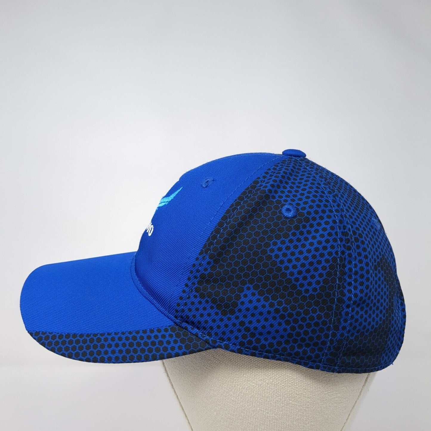 The YMCA Team Idaho Strapback Hat Blue One Size Embroidered Sport-Tek