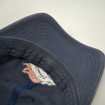 Reebok Denver Broncos NFL Cap Blue One Size Stretch Fit Embroidered Hat Logo