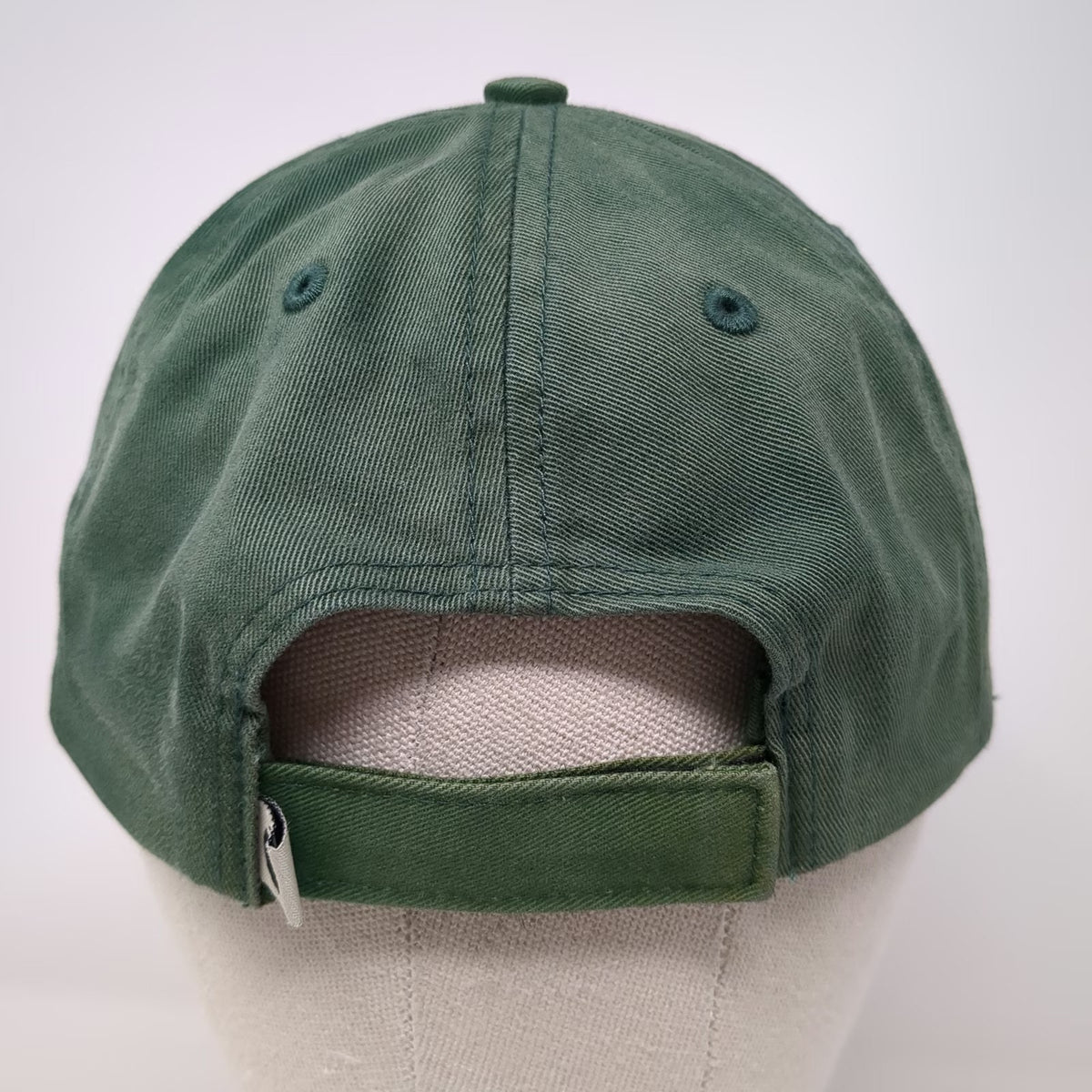 Richardson Baseball Cap Green One Size Strapback Cotton NW Natural Logo Hat