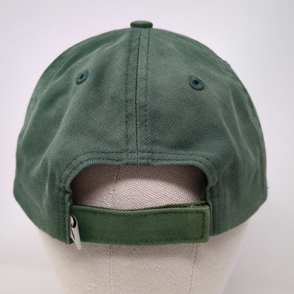 Richardson Baseball Cap Green One Size Strapback Cotton NW Natural Logo Hat