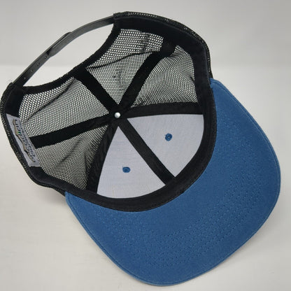 Idaho Snapback Trucker Hat Blue OS Adjustable Mesh Back Arcadian Outfitters