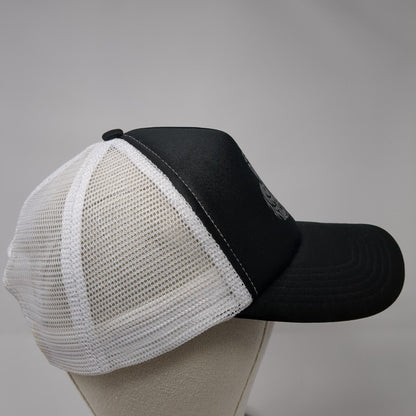 Aloha Grown Snapback Trucker Hat Black One Size Adjustable Mesh Back 6 Panel