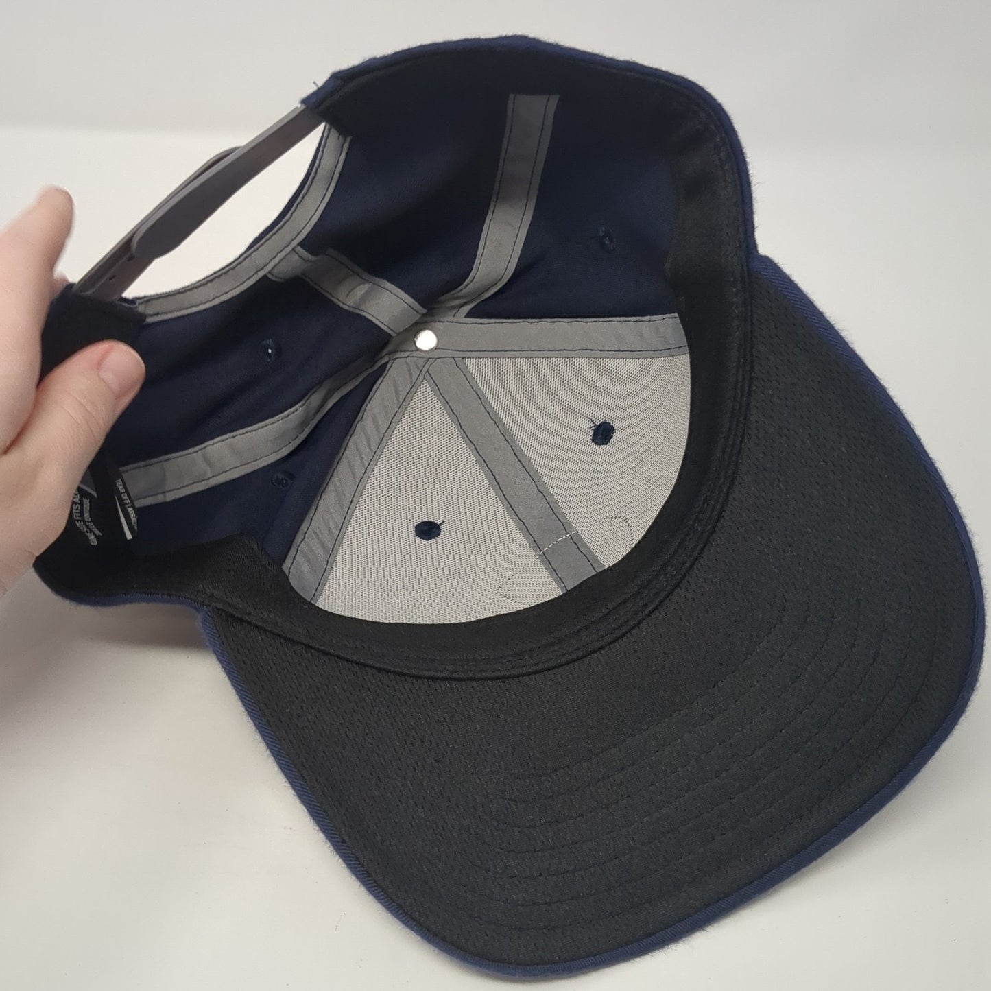 Made 79 Snapback Hat Blue One Size Adjustable Vented Holes 6 Panel TaylorMade