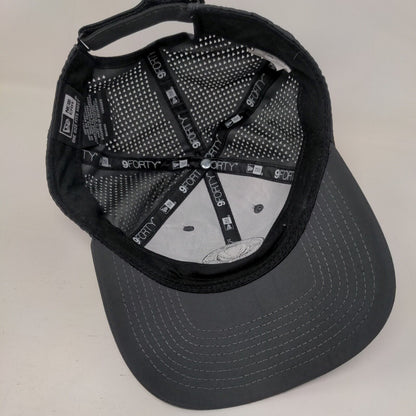 Valencia Trails Racquet Club Strapback Hat Gray OSFM Laser Cut New Era