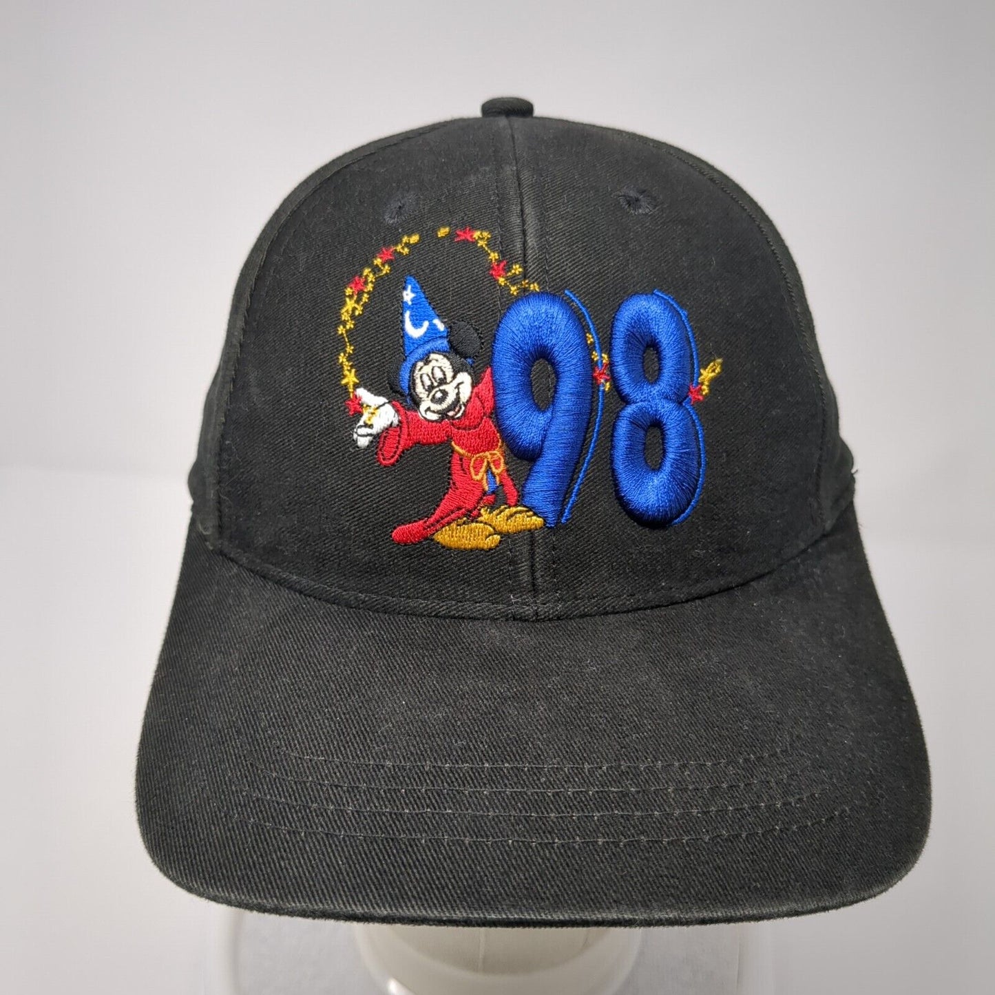 Mickey Mouse 98 Snapback Hat Black One Size Disneyland Goofy's Hat Co.