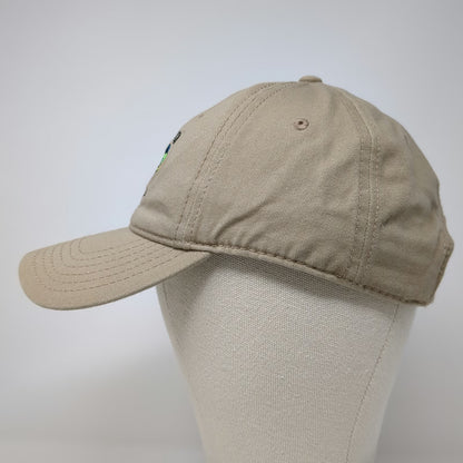 camp david Baseball Cap Beige One Size Vero Beach Florida Mahi Fish Cotton hat